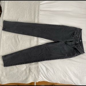 Gray BDG mom jeans, size 25
